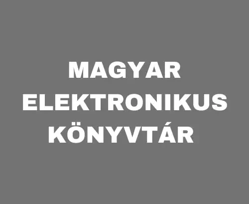 Magyar Elektronikus Könyvtár (MEK) – Több ezer ingyenes könyv!