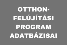 Otthonfelújítási Program Adatbázisok – Tudj meg mindent!